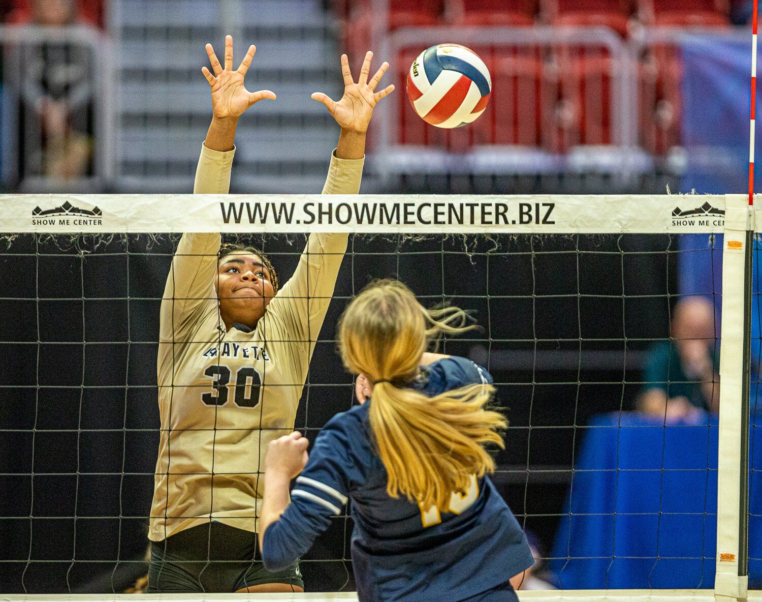 Lafayette vs. Liberty North girls volleyball
